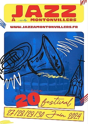 Affiche du Festival de Jazz de Montonvillers 2024