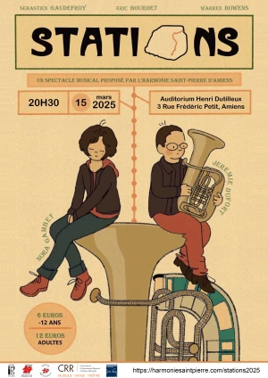 Affiche du Spectacle musical Stations