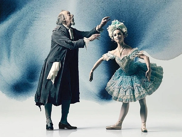 Illustration du Dr Coppelius et la poupée