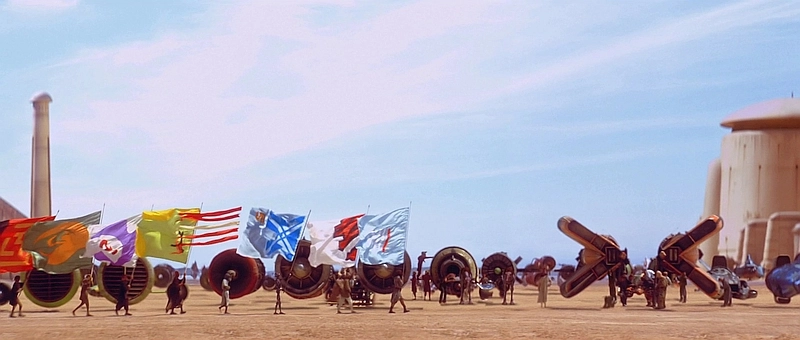 Illustration The Flag Parade du film Star Wars, épisode I : La menace fantôme